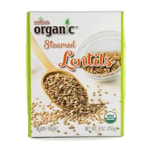 Organic Steamed Lentils